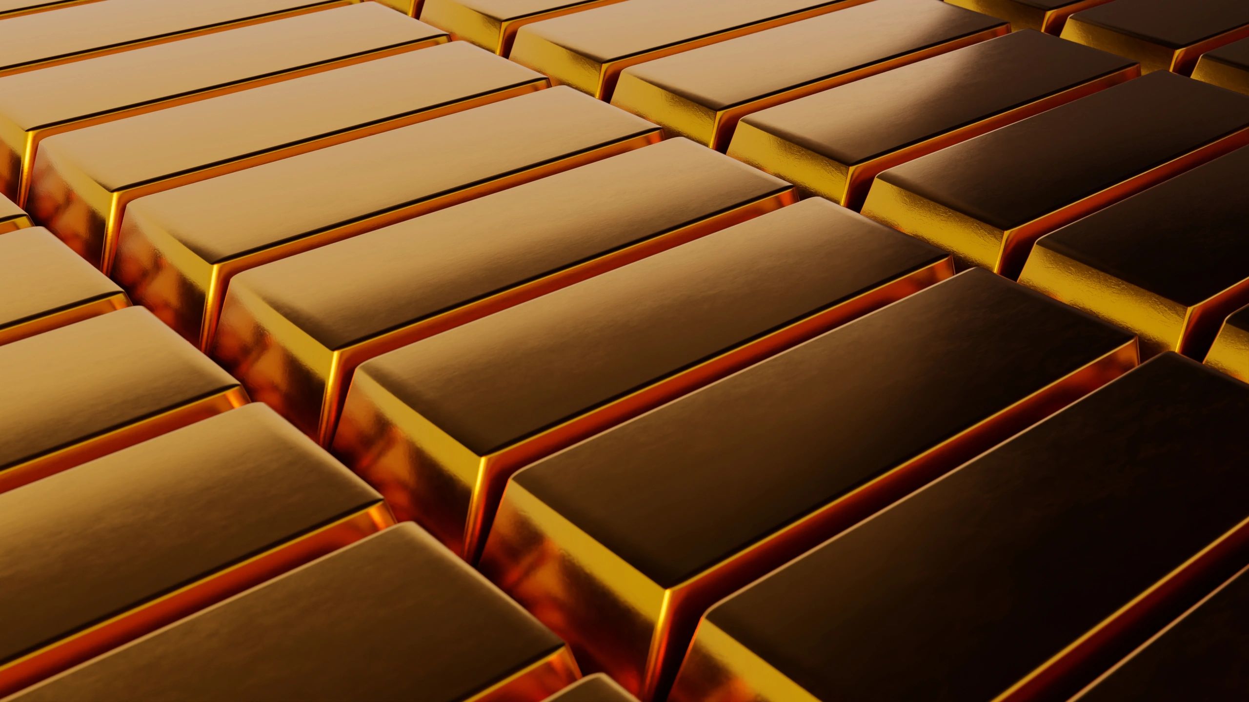 Gold bullion bars