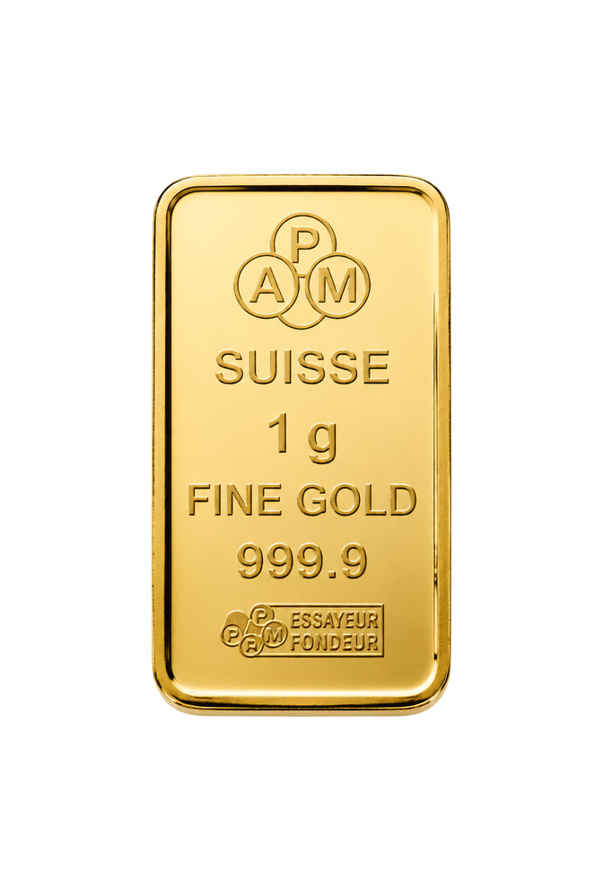 1 gram gold bar